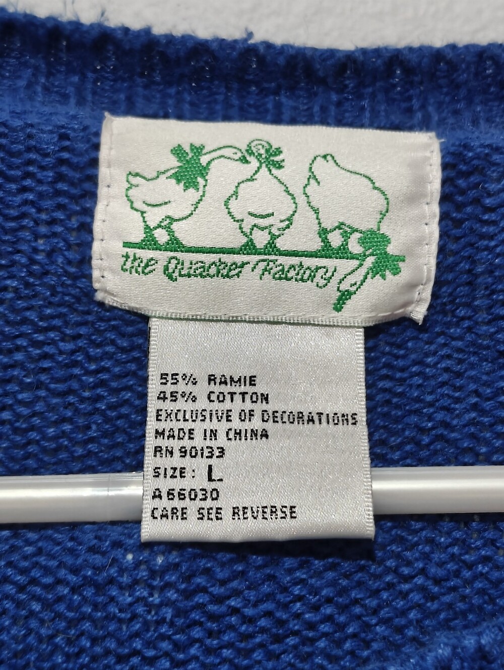 Rare Cat Knit Sweater Large Grandma 3D Cats The Quacker Factory Heavy - Picture 9 of 9